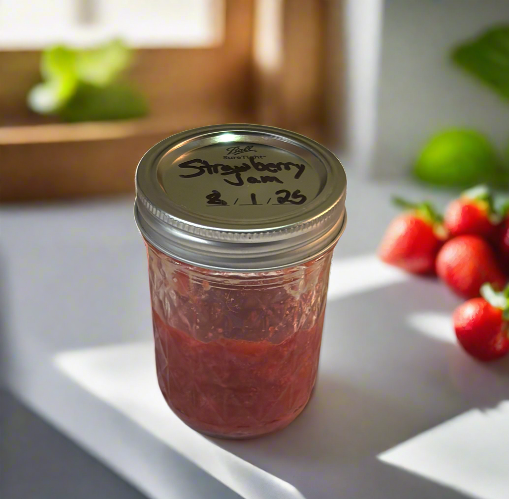 Strawberry Jam Homemade & Chunky
