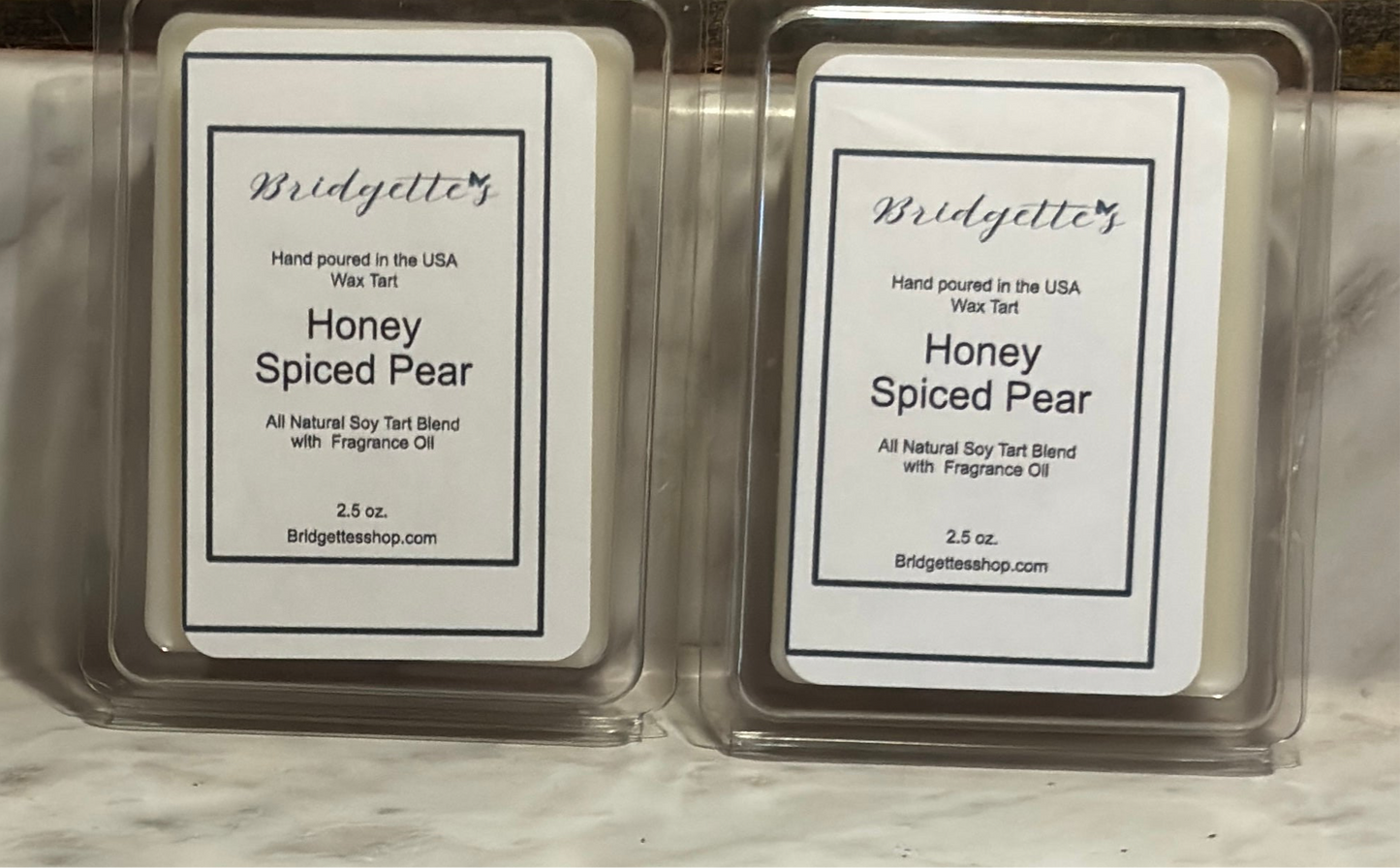 Honey Spiced Pear Soy Wax Tart Melt
