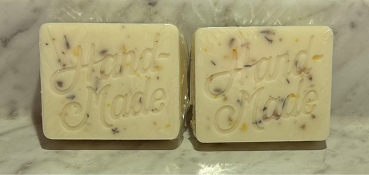 Black Ice Scented with lavender buds (Masculine) Triple Butter Shea Cocoa & Mango Moisturizing Soap