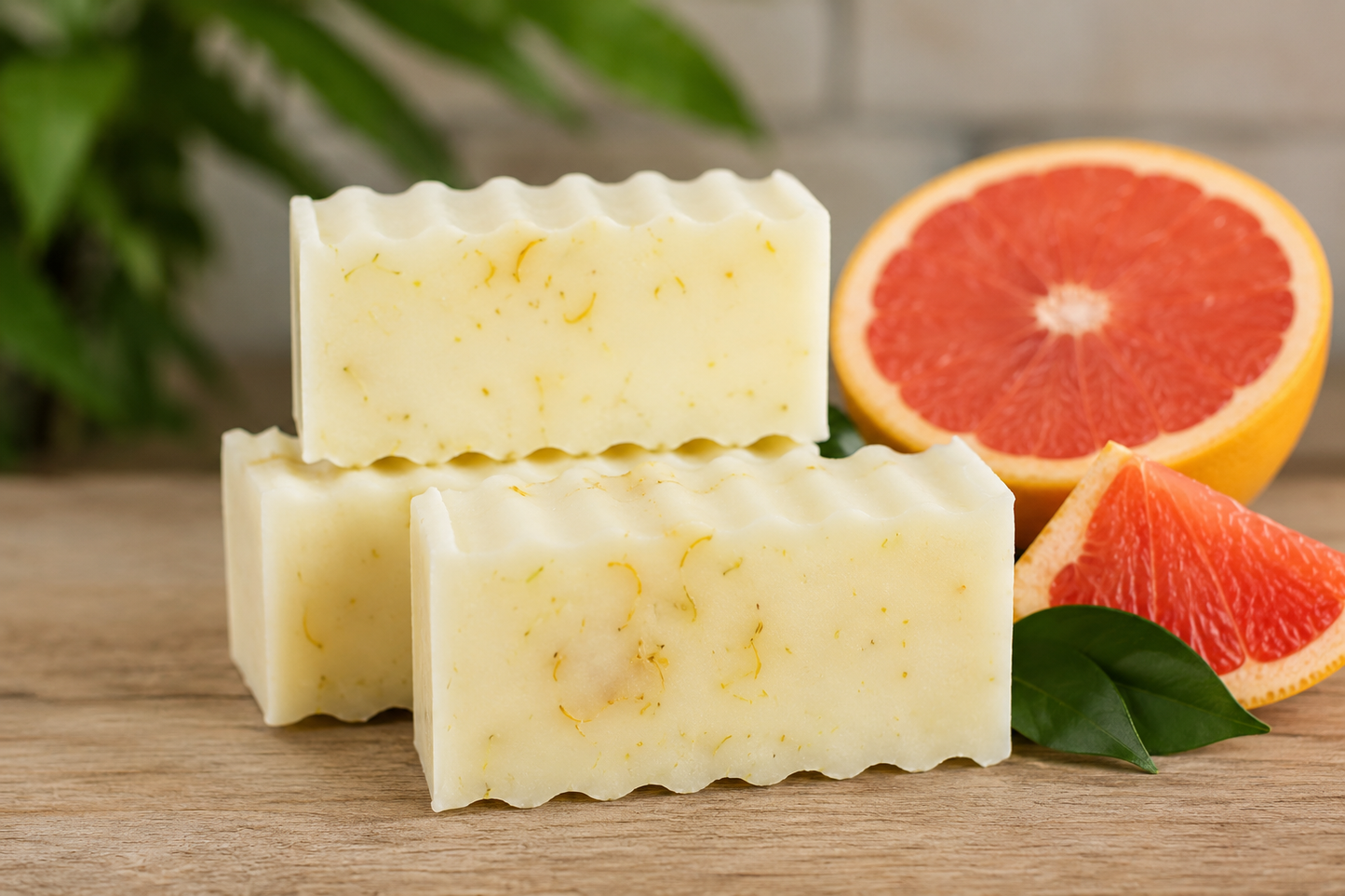 Gentle Grapefruit Goat Milk Soap | Handmade Soap for Sensitive & Mature Skin