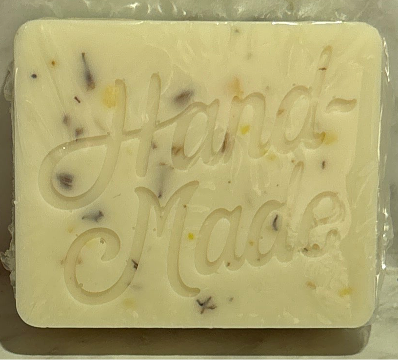 Black Ice Scented with lavender buds (Masculine) Triple Butter Shea Cocoa & Mango Moisturizing Soap