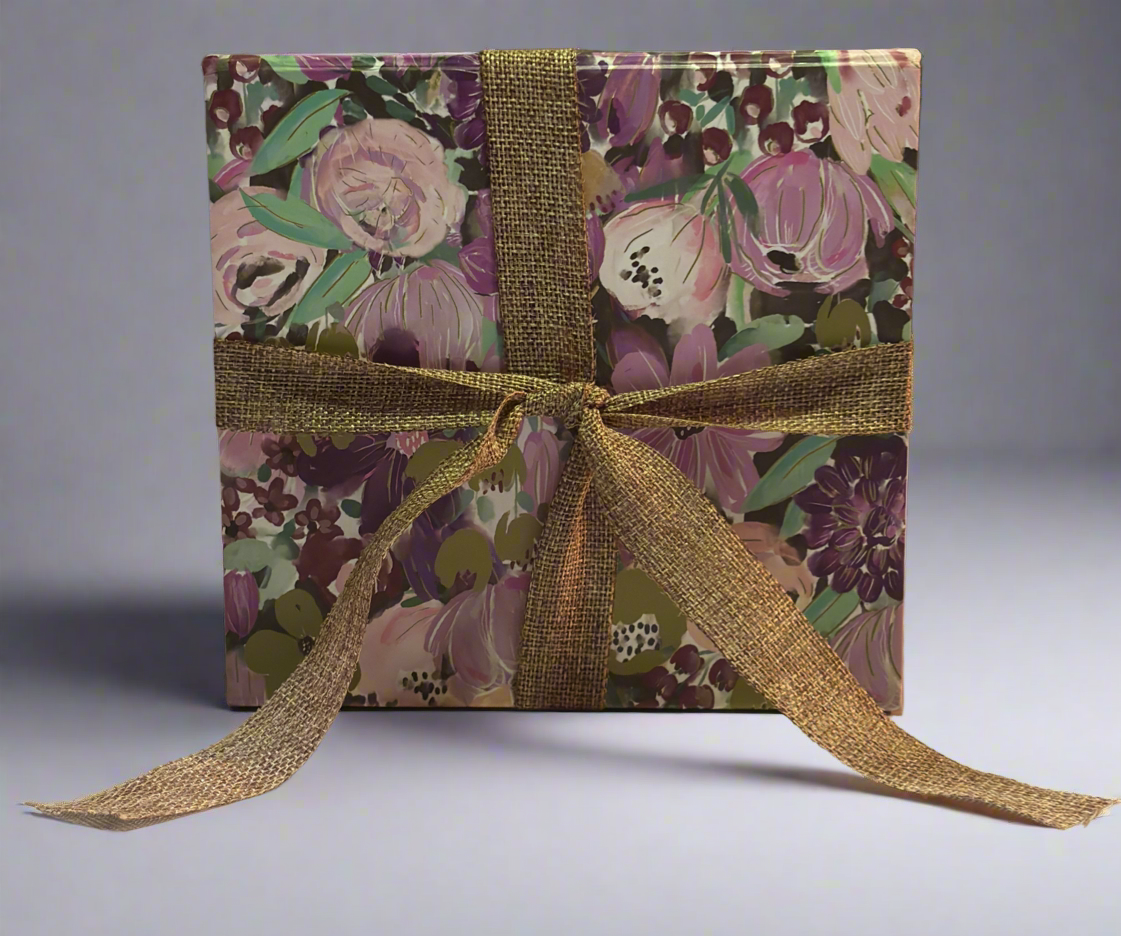 The Ultimate Gift Set-Purple Pamper Flower Box