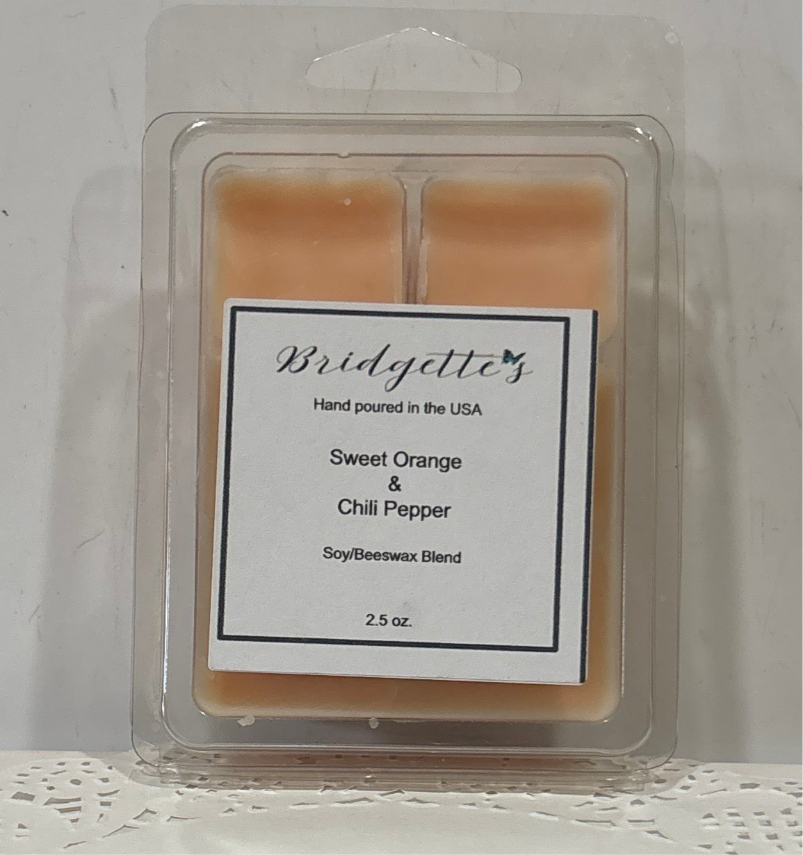Wax Tart Melts: Sweet Orange Chili Pepper