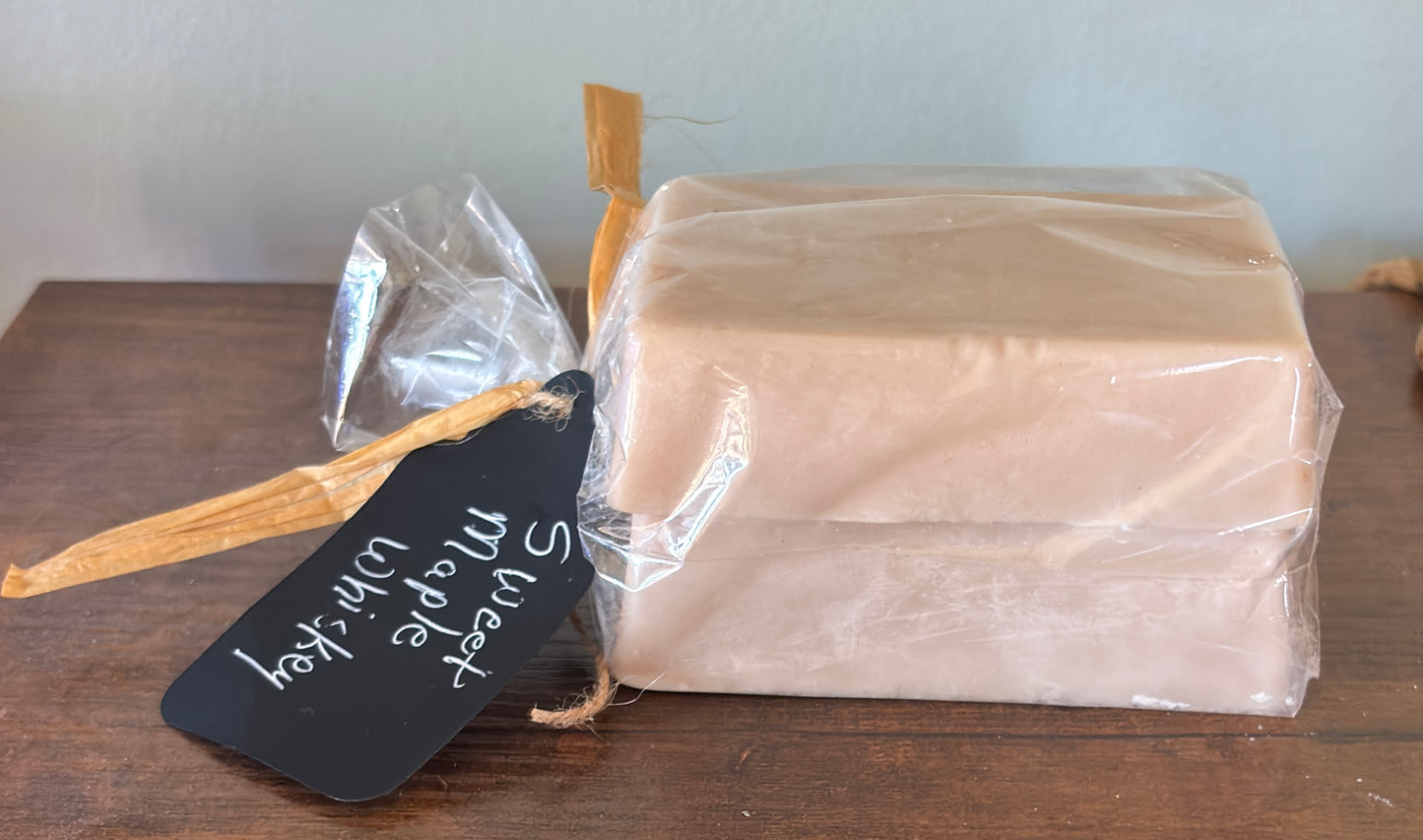 Sweet Maple Whiskey Masculine Scented Goat Milk Bar Soap