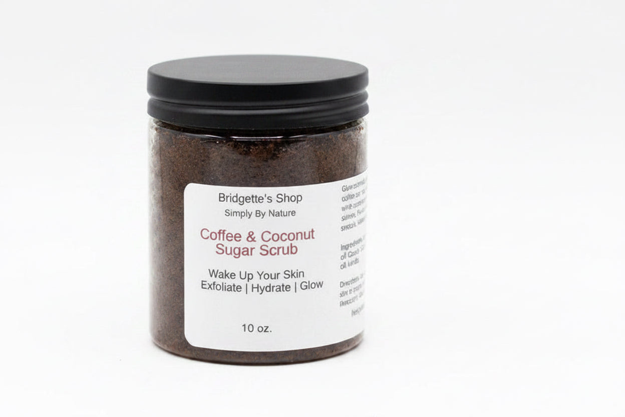 Coffee & Coconut Body Sugar Scrub 10 oz