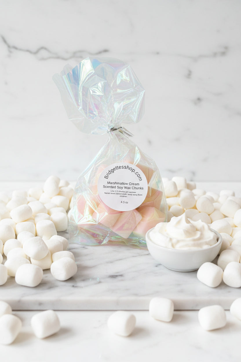 marshmallow cream Bridgette's shop wax tart melts