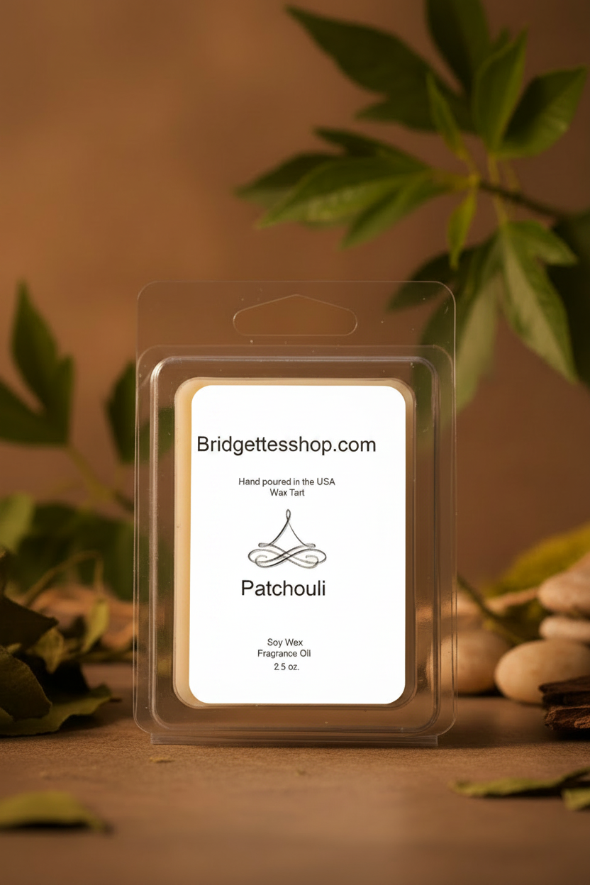 Patchouli Scented Soy Wax Melt Tart