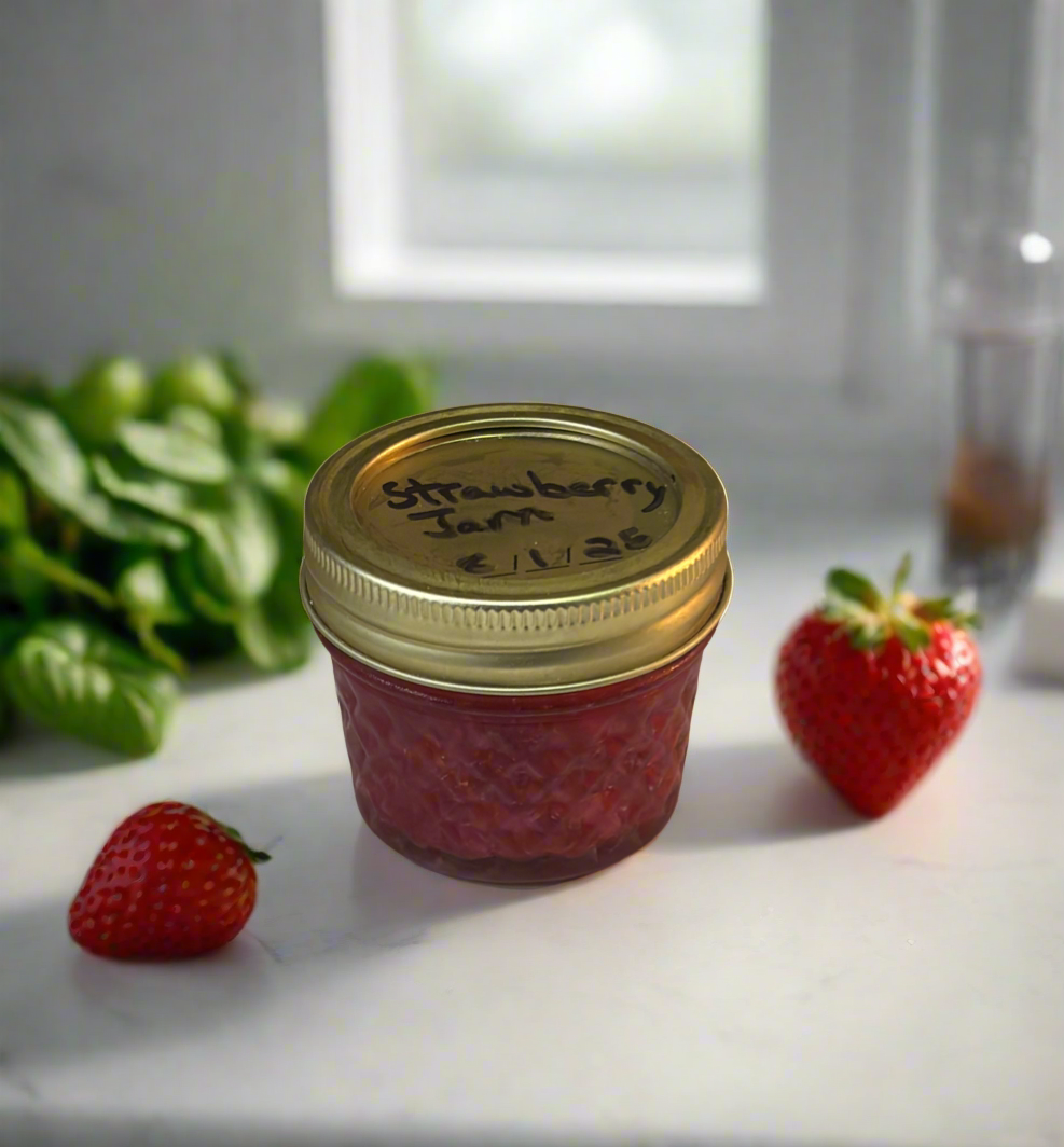 Strawberry Jam Homemade & Chunky