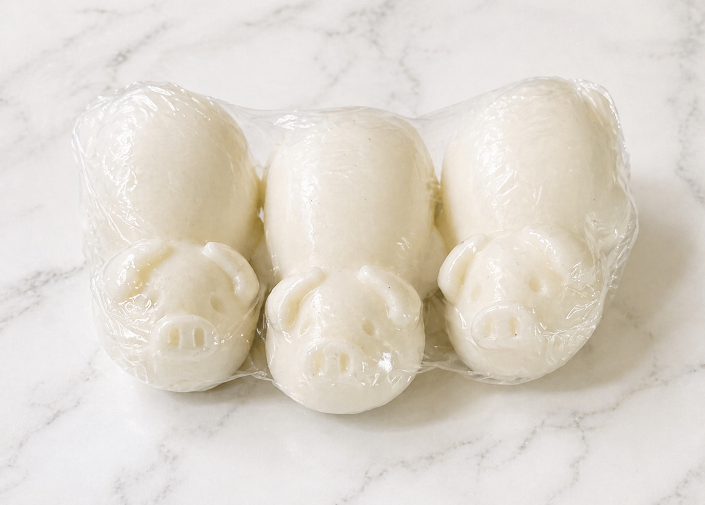 Triple Butter Moisturizing Soap Unscented Kids Fun Shaped Soap 3 Little Pigs 12 Small Bars