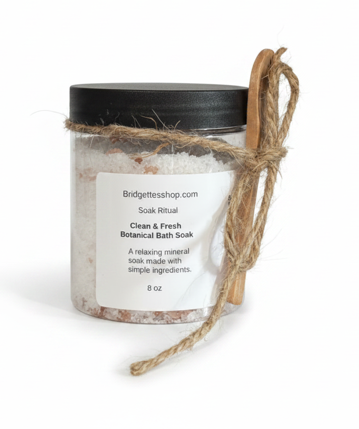 Lavender Eucalyptus Bath Salt Soak Relaxing Mineral  Soak Spa Bath