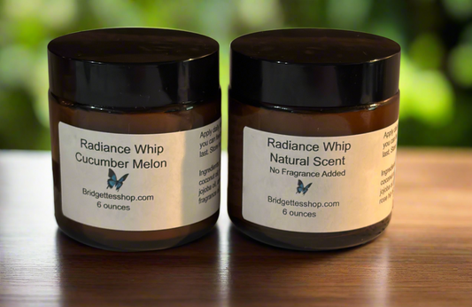 Whipped Shea Mango Body Butter 6 ounce Cucumber Melon or Natural Scented