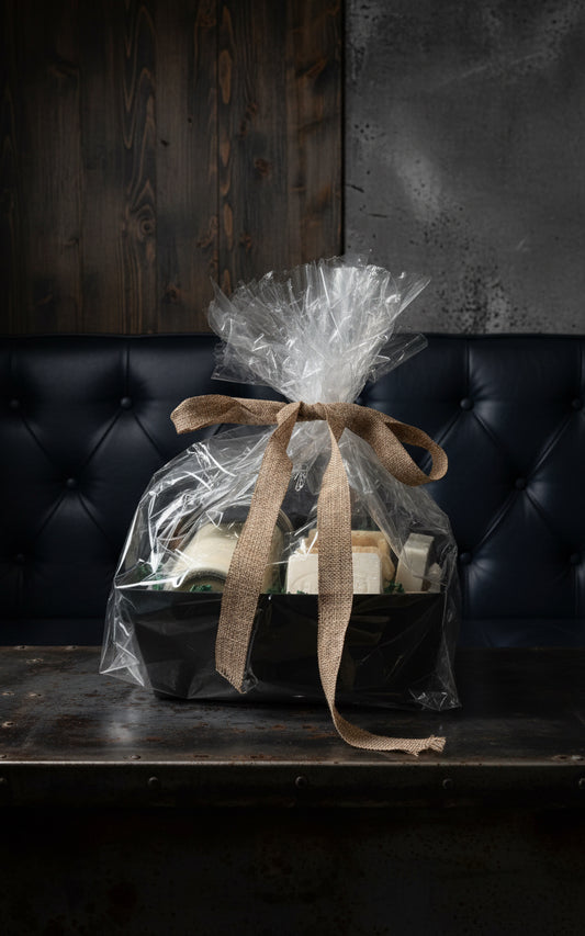 Black Gift Box Basket