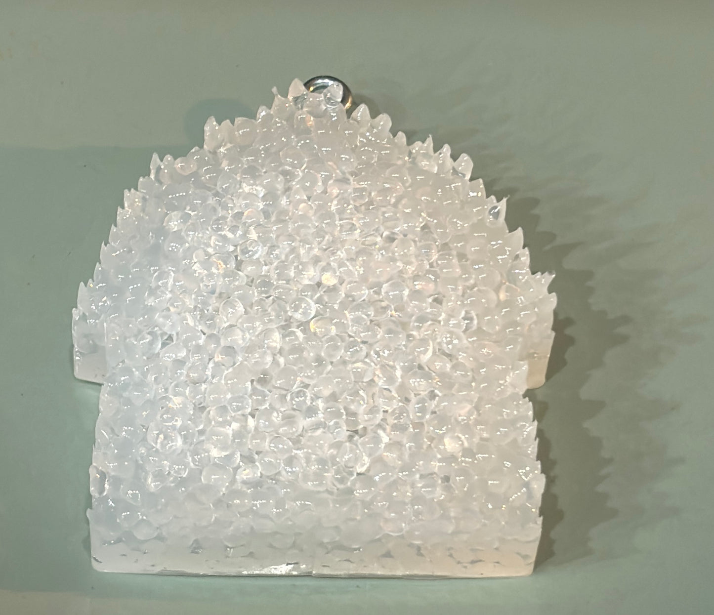 Black Ice Scented Car Freshie -Clean, Bold & Refreshing Barn Shaped