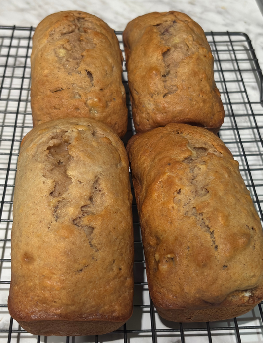 Homemade Banana Bread Made to order Mini Loaves