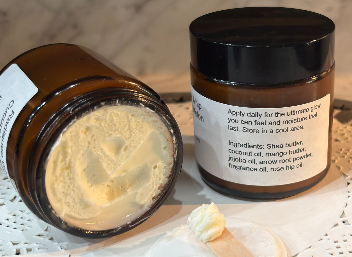 Whipped Shea Mango Body Butter 6 ounce Cucumber Melon or Natural Scented
