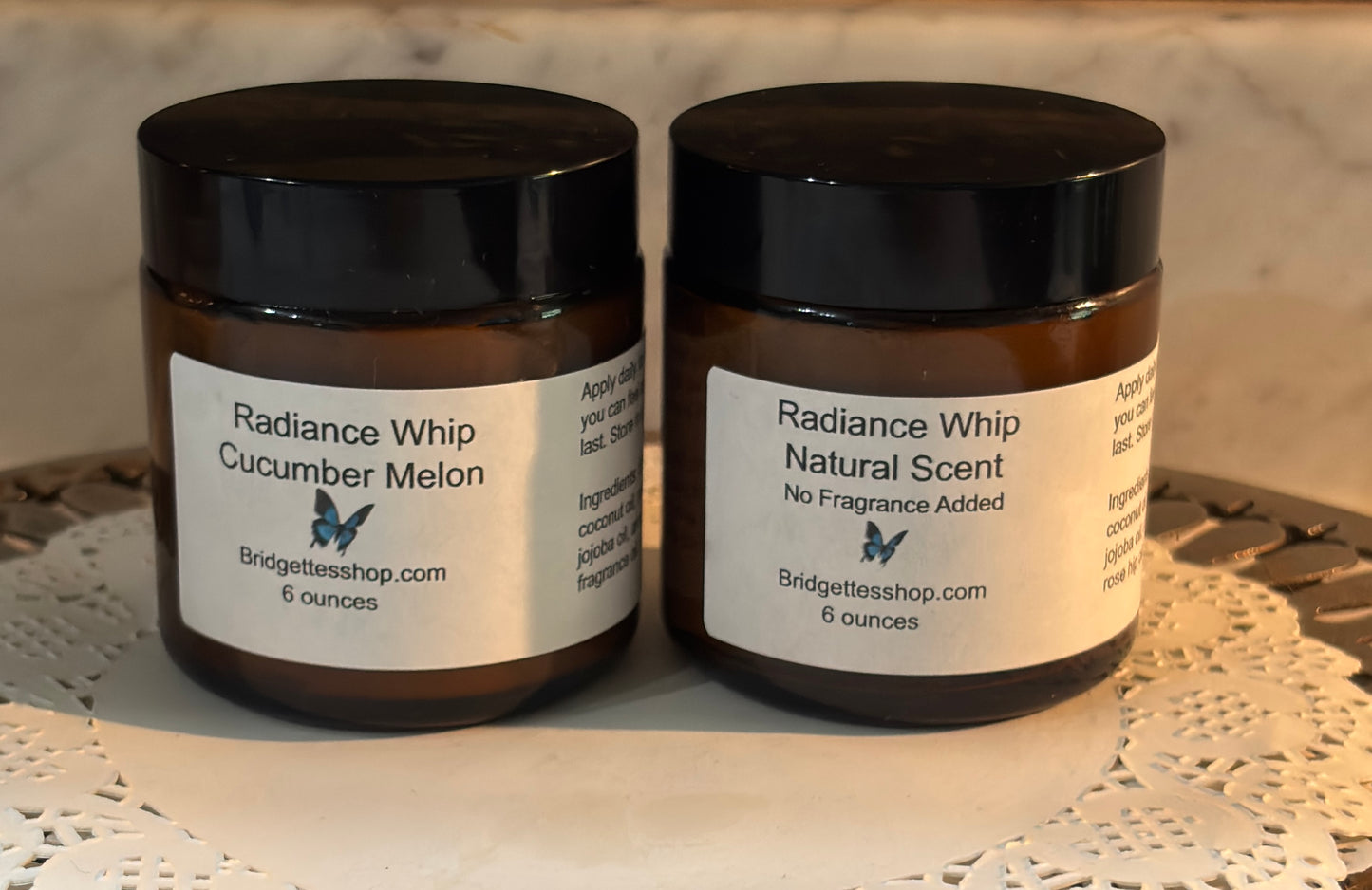 Whipped Shea Mango Body Butter 6 ounce Cucumber Melon or Natural Scented