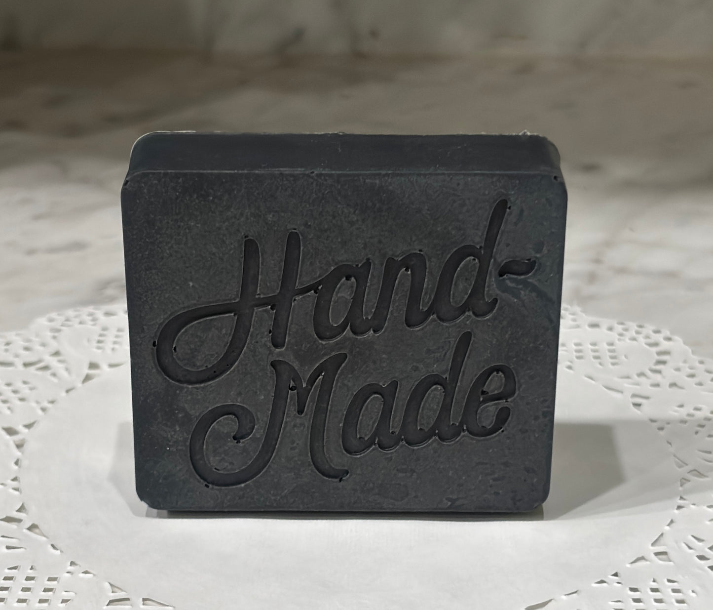 Clay & Charcoal Goat Milk Bar Soap Scented with Teakwood and Mahogany