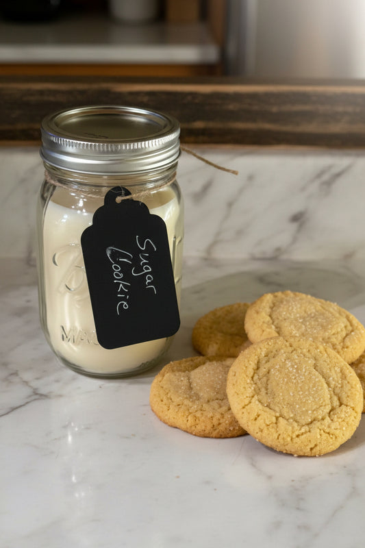 Sugar Cookie 100% Soy Wax-16 oz Jar Candle