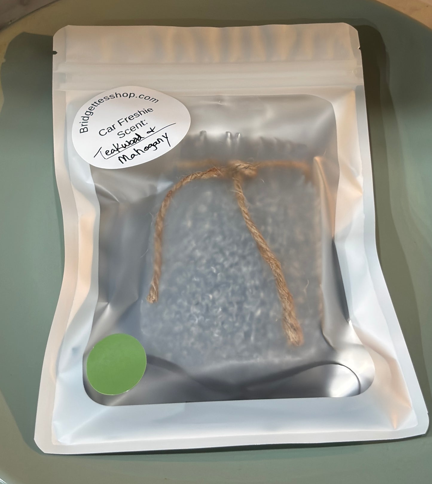 Teakwood & Mahogany Car Freshie Woodsy Scented Masculine Discounted