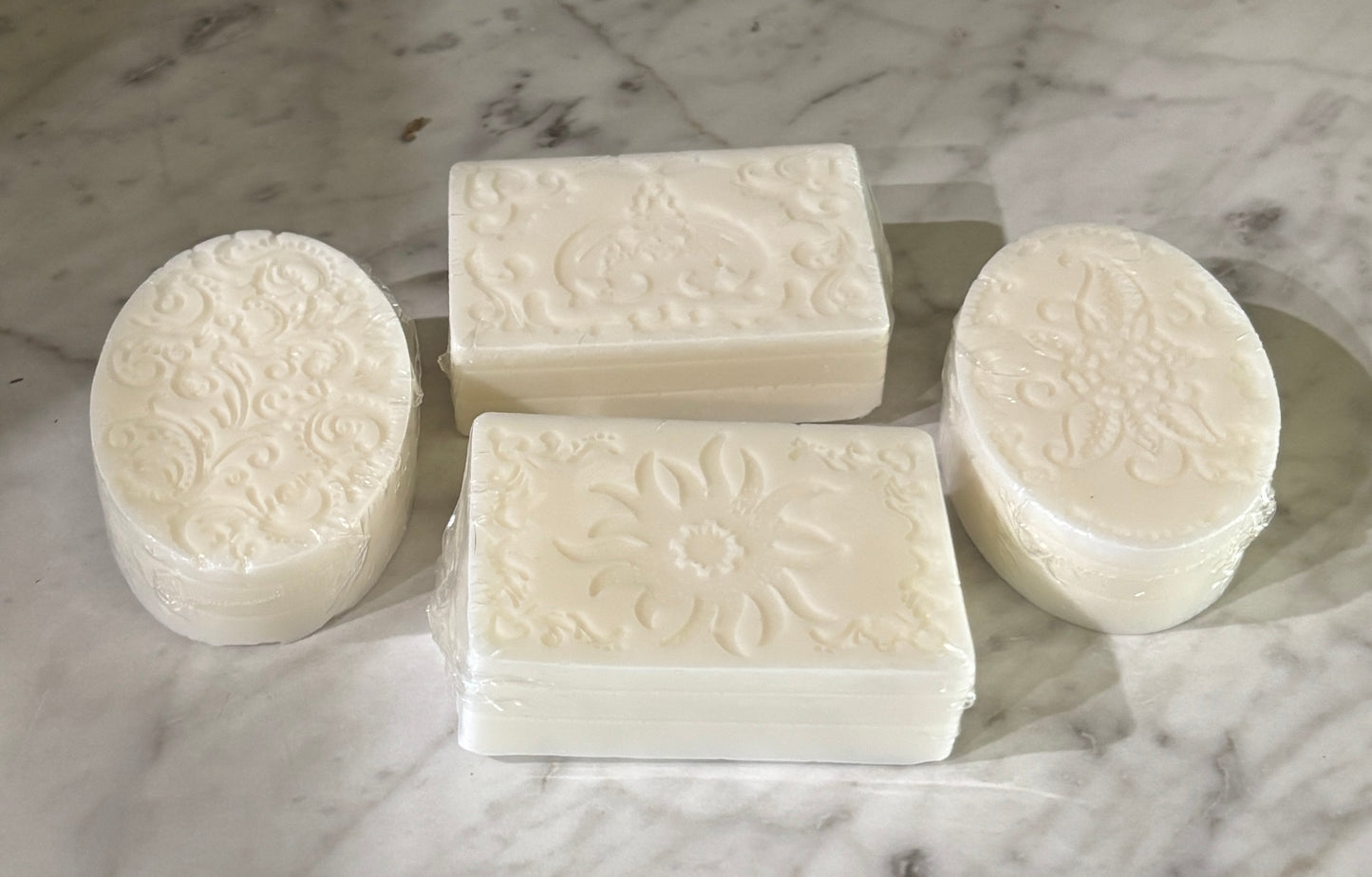 Triple Butter Moisturizing Soap Unscented 4 Pack Large Bars