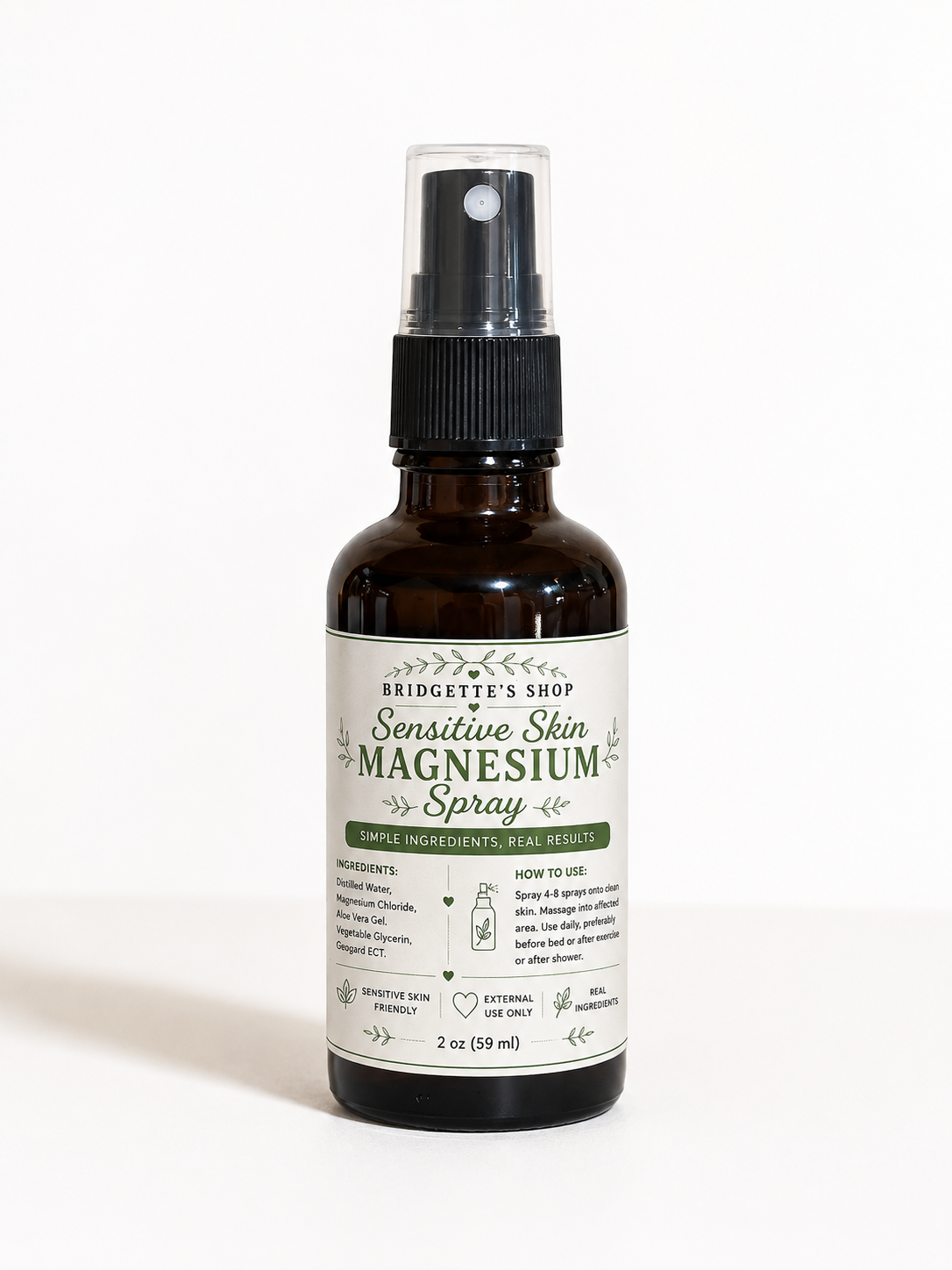 Sensitive Skin Magnesium Oil Spray