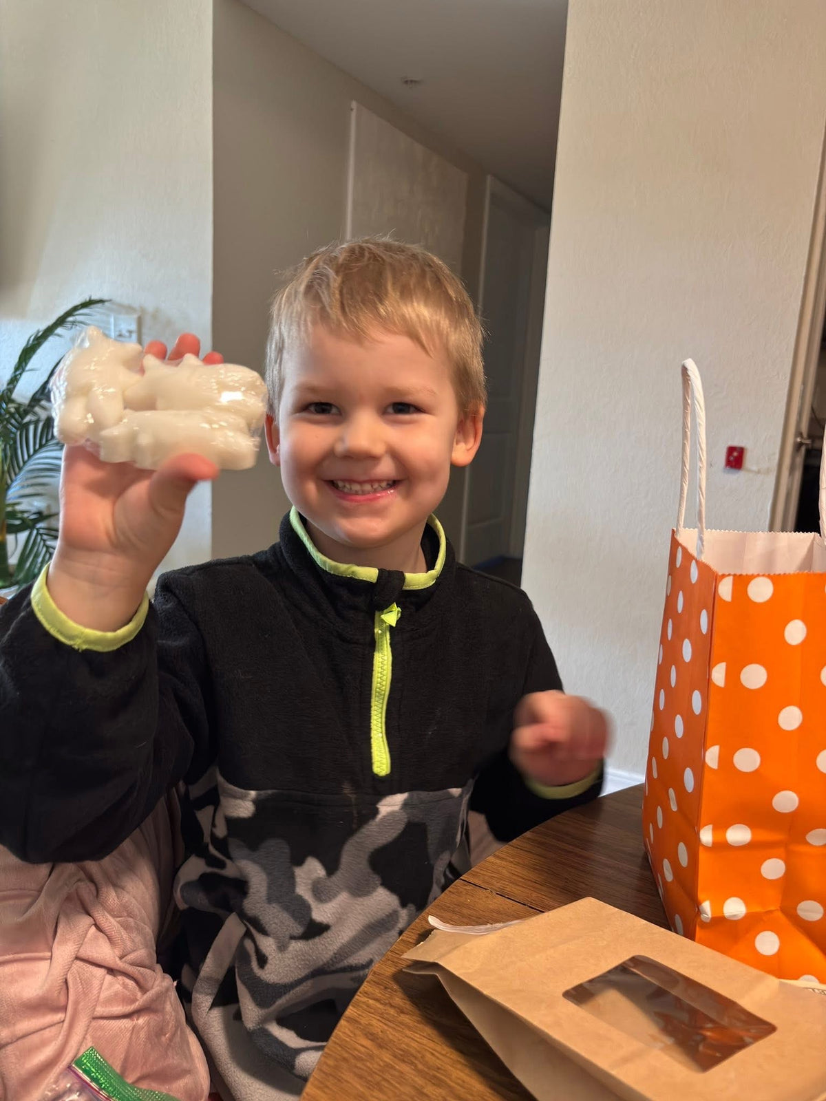 Unscented  Dye Free Kids Fun Soap: All Natural Goat Milk with Shea Butter Moisturizing