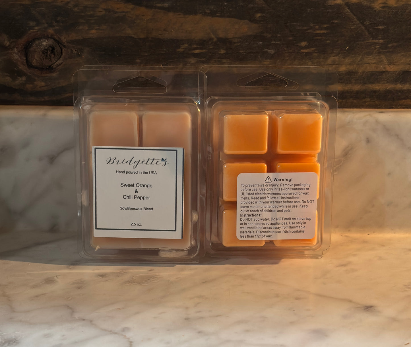 Wax Tart Melts: Sweet Orange Chili Pepper