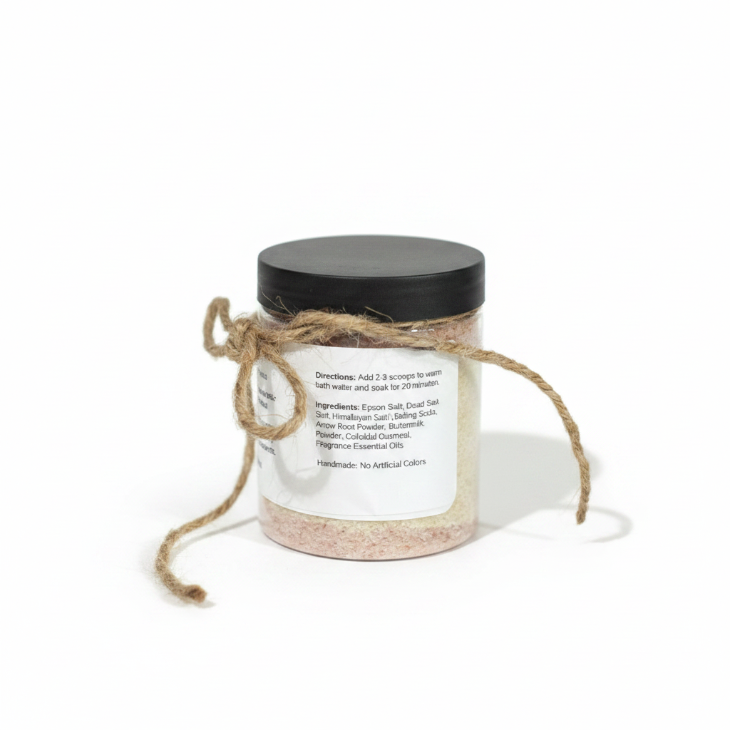 Warm Vanilla Milk Bath Soak | Mineral Milk Bath Salts | Relaxing Soak