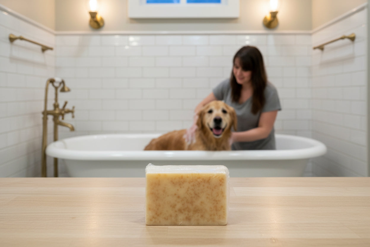 Oatmeal_Honey_Goat_Milk_Sensitive_Skin_Dog_Shampoo_Bars
