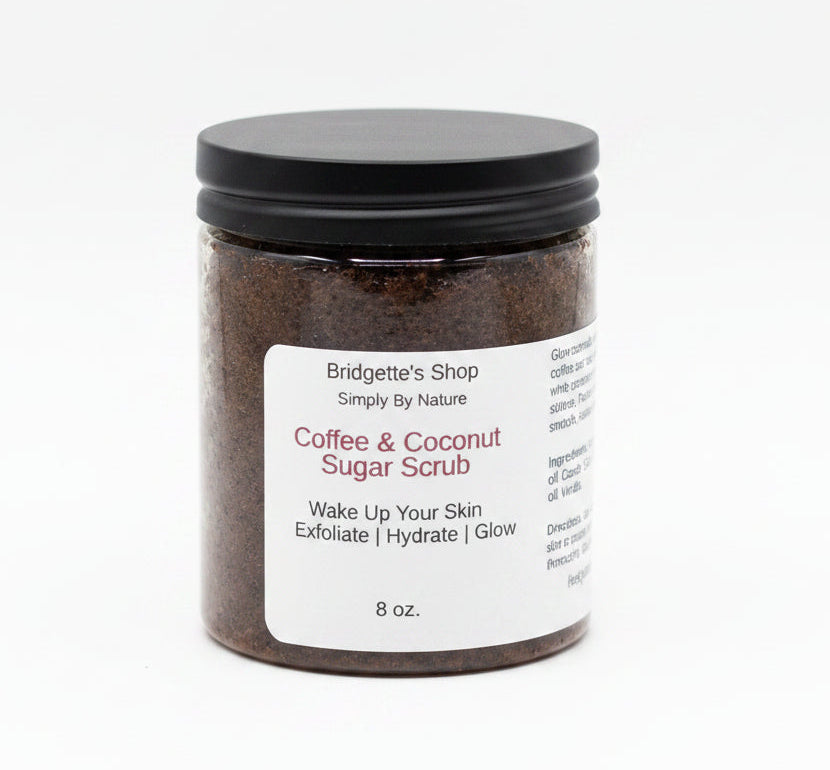 Coffee & Coconut Body Sugar Scrub 8 oz