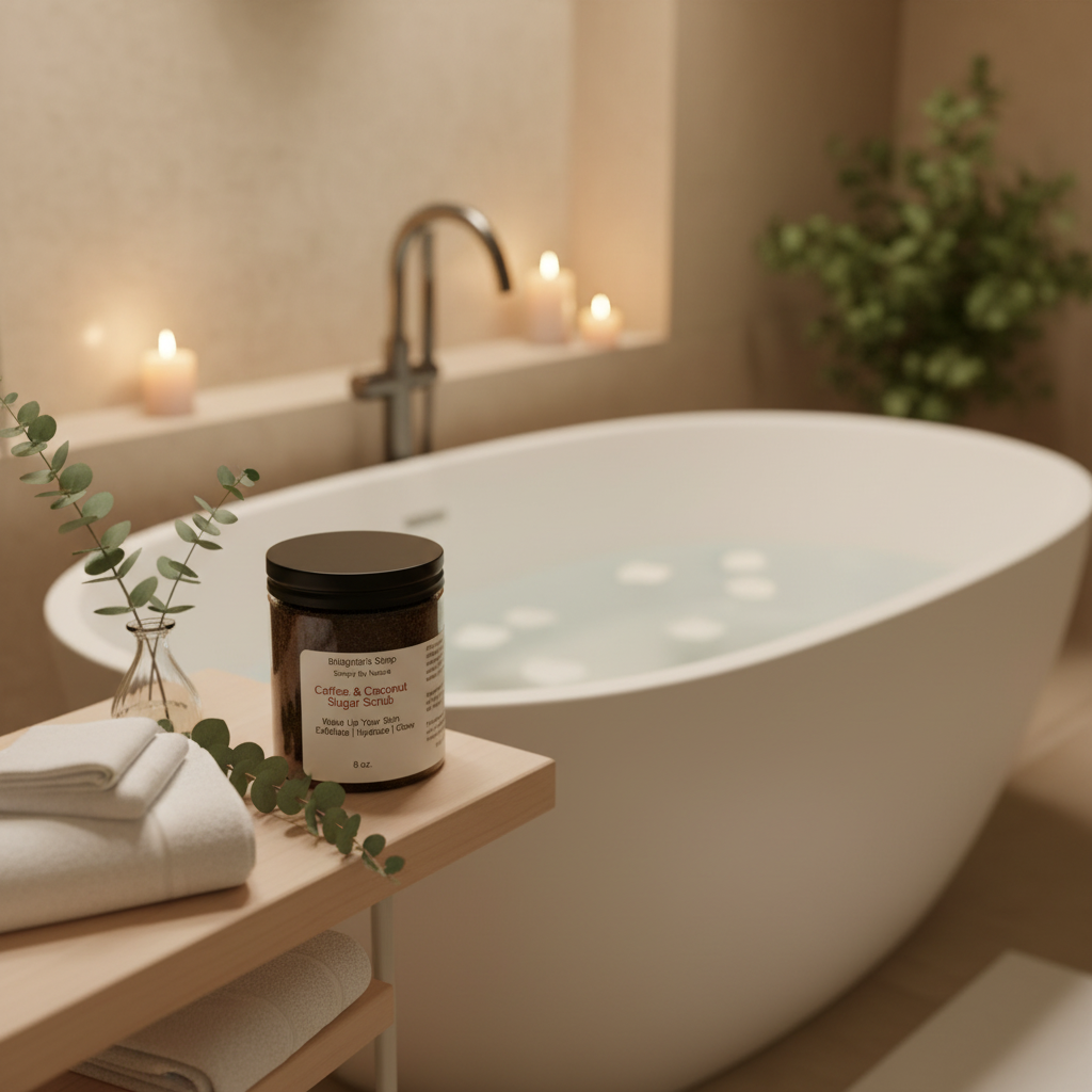 Coffee & Coconut Body Sugar Scrub 8 oz