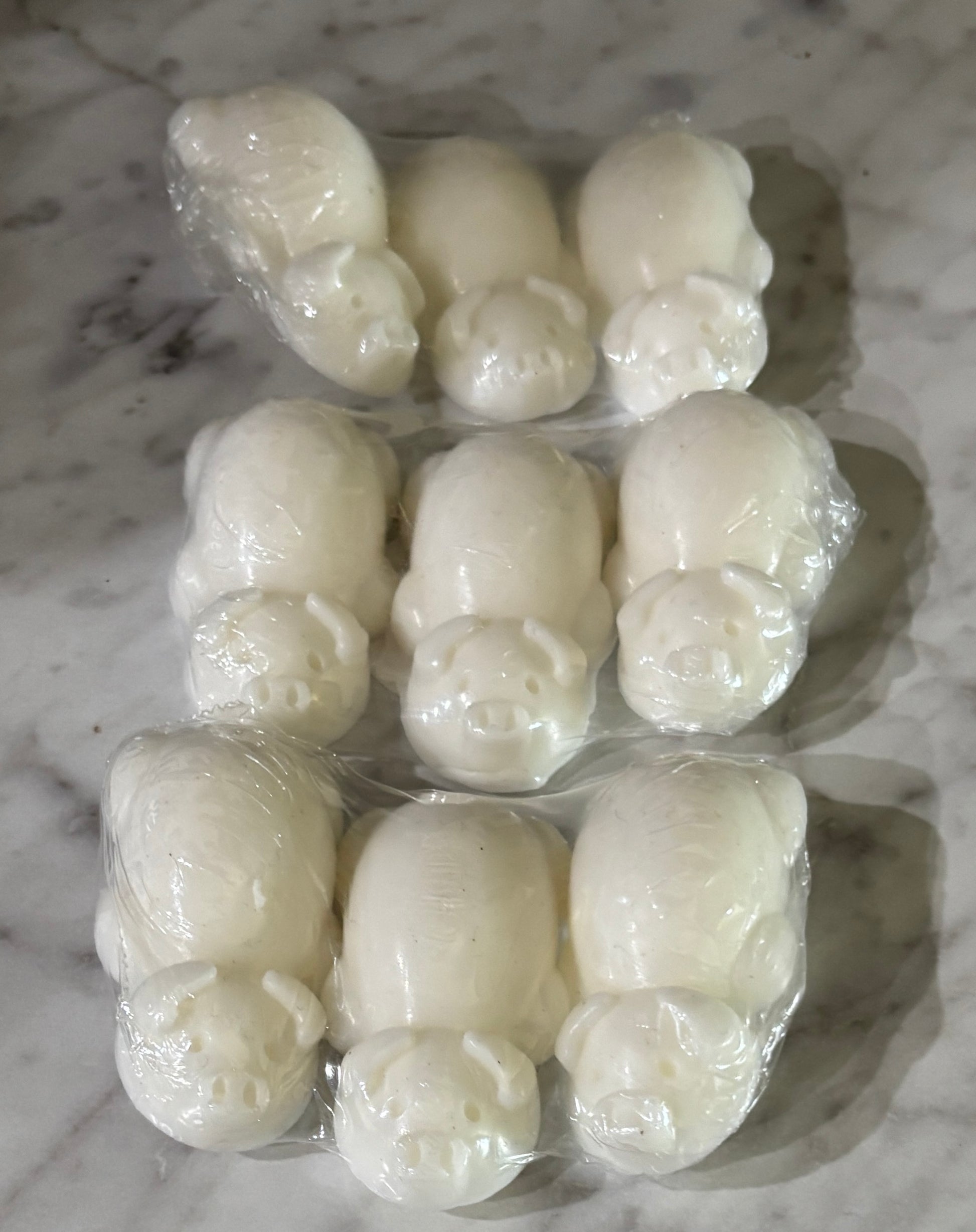 fun shaped unscented triple butter soap