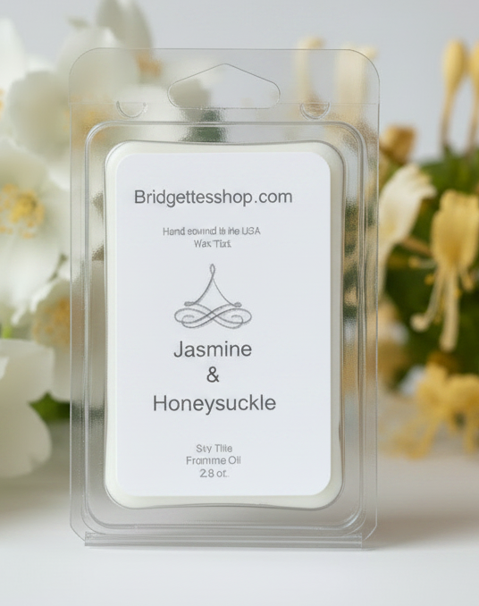 Jasmine & Honeysuckle Soy Melt Tart