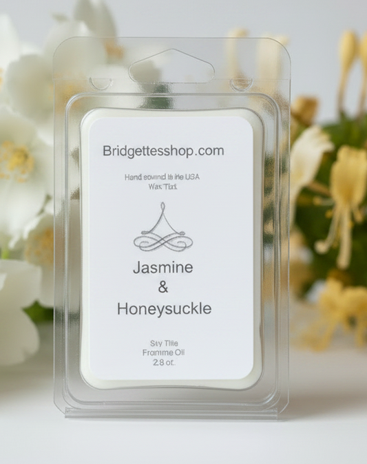 Jasmine & Honeysuckle Soy Melt Tart