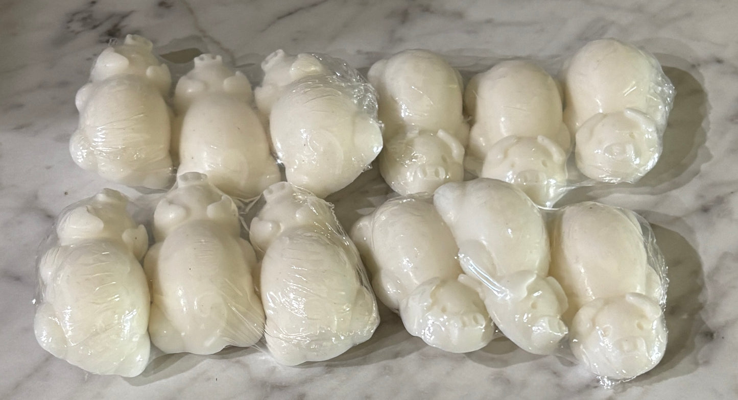 kids fun shaped unscented triple butter soap