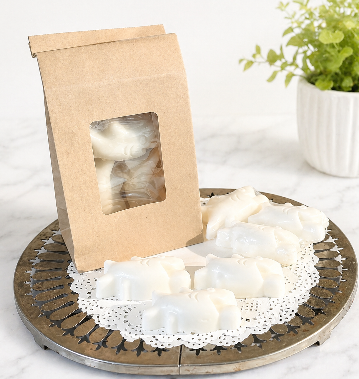 Unscented  Dye Free Kids Fun Soap: All Natural Goat Milk with Shea Butter Moisturizing
