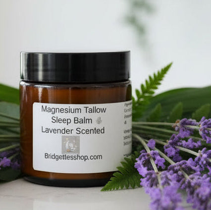 Magnesium Tallow Sleep Balm Lavender Muscle Relief Night Cream