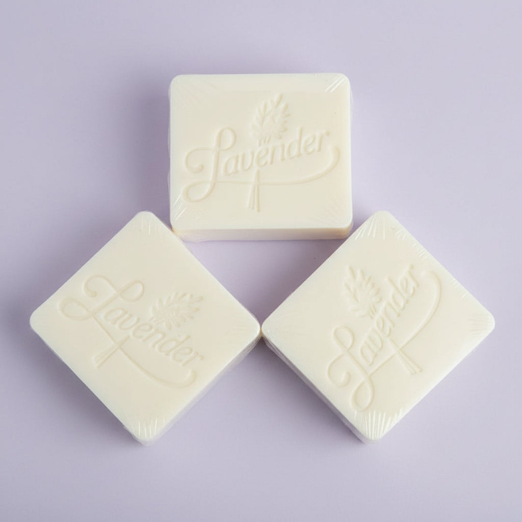 lavender scented triple butter soap