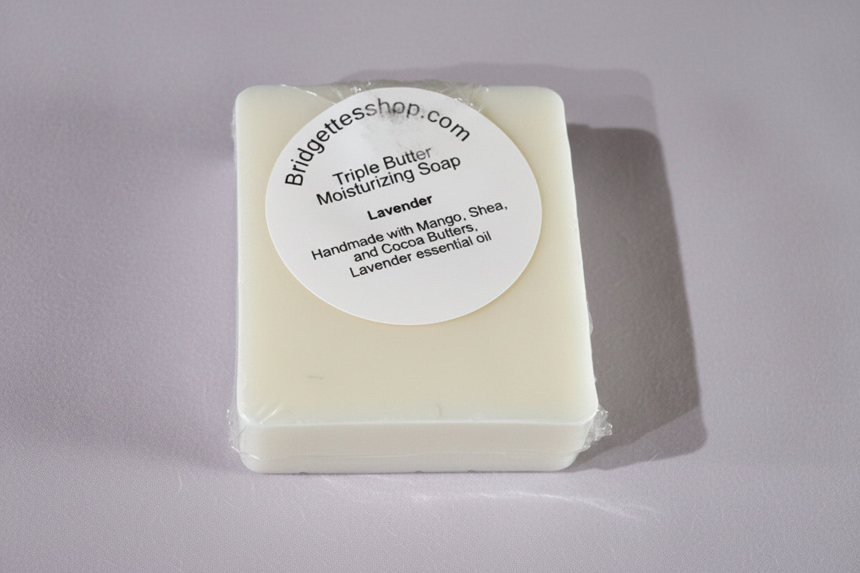 lavender triple butter soap