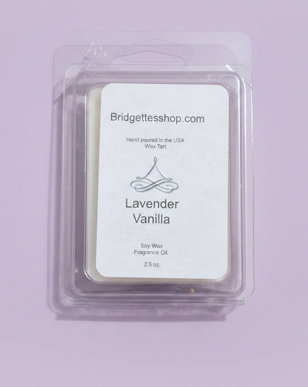 Lavender Vanilla Soy Wax Melt Tart