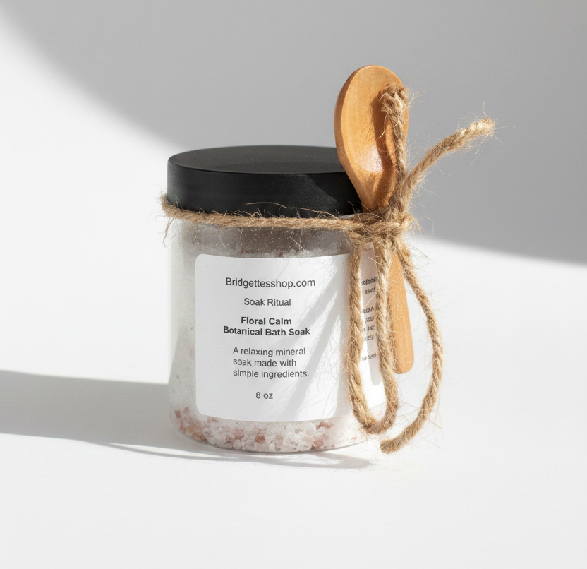 Lavender Bath Salt Soak |
Relaxing Mineral Soak for Stress Relief Spa Bath