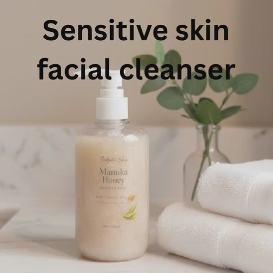 manuka honey face cleanser video