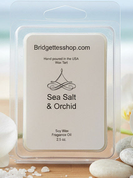 Sea Salt & Orchid Soy Wax Melt Tart