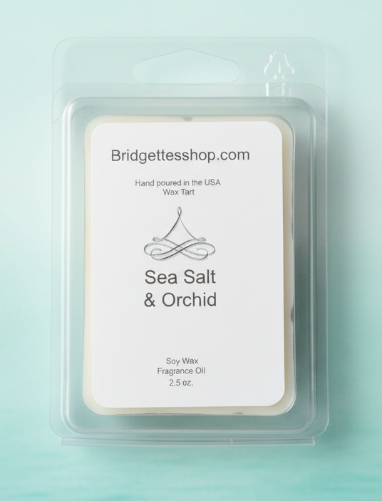 Sea Salt & Orchid Soy Wax Melt Tart