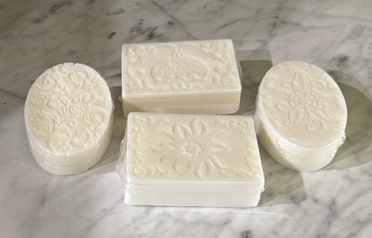 unscented moisturizing triple butter soap